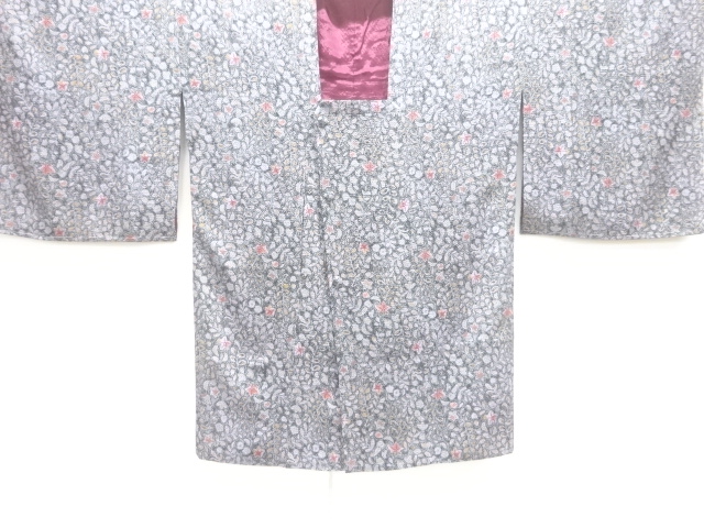 っJAPANESE MICHIYUKI COAT / CHIRIMEN / FLOWER